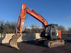 Excavatrice sur chenilles hydraulique Hitachi ZX135 d'occasion d'origine japonaise, 13,3 tonnes, avec moteur, pompe et engrenages - Haute efficacité, garantie 1 an - Product Image 5