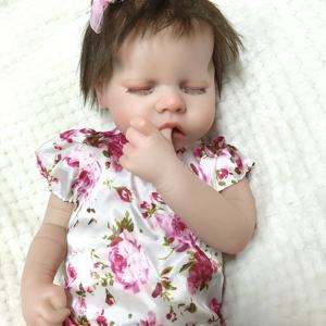 Muñeca de Silicona Realista R&B, <span class=keywords><strong>Mini</strong></span> Muñeca Pintada a Mano, Muñeca <span class=keywords><strong>Reborn</strong></span> para Niña, Muñecas <span class=keywords><strong>Reborn</strong></span> Baratas - Product Image 4