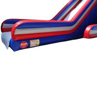 Jeux de Carnaval Ninja Warrior : Toboggan Gonflable et Mur d'Obstacles Interactif avec Glissière pour Fêtes et Événements