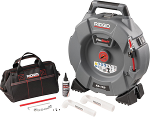 Máquina de limpieza de serpientes de drenaje RIDGID, máquina de limpieza de tuberías de serpiente <span class=keywords><strong>para</strong></span> líneas de 1 a 2 pulgadas, con <span class=keywords><strong>cable</strong></span> de 50 pies y Aldabas de cadena - Product Image 5