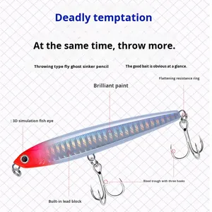 10g 14g 18g 24G เหยื่อล่อปลาน้ำเ<span class=keywords><strong>ค</strong></span>็มแบบลอยน้ำได้เหยื่อทรงดิน<span class=keywords><strong>ส</strong></span>อเกลือ<span class=keywords><strong>แบ</strong></span>บแข็งเหยื่อตกปลาทะเลขนาดใหญ่ - Product Image 4
