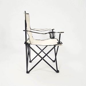 Silla de Pesca Plegable Ligera para Exteriores con Portavasos y Sombrilla de Tela Oxford - Product Image 4