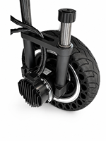 Moteur de moyeu CC sans balais à couple élevé 500W, ensemble de roue motrice robuste pour châssis mobiles industriels, UGV, AMR, AGV et usines intelligentes