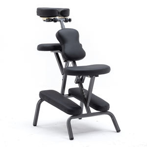 Fabrik Großhandel tragbare PVC Leder Kunststoff Kopfstütze schwarz Klapp <span class=keywords><strong>massage</strong></span> Spa Beauty Salon Tattoo <span class=keywords><strong>Massage</strong></span> stuhl - Product Image 1