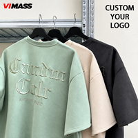 T-shirt pour homme de haute qualité avec logo brodé graphique couleur personnalisée, pour les acheteurs de détail – Solution complète d'approvisionnement en vêtements