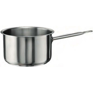 Deep Stainless Steel <b>Saucepan</b> Ø 16 cm H 9.5 cm, 2 L Pintinox - Product Image 1