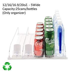 Organisateur de boissons pour équipement de réfrigération Poussoir avec poussoir lisse et rapide - Product Image 4