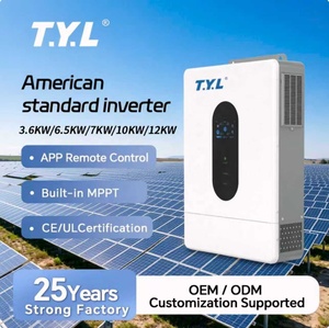 T.Y.L 6.5kW 7kW 12kW Sistema Solar Híbrido (On/Off Grid) con Diagnóstico Remoto, Actualización OTA y Pantalla Táctil Capacitiva para Almacenamiento de Energía TYL-6500W TYL 65 - Product Image 3