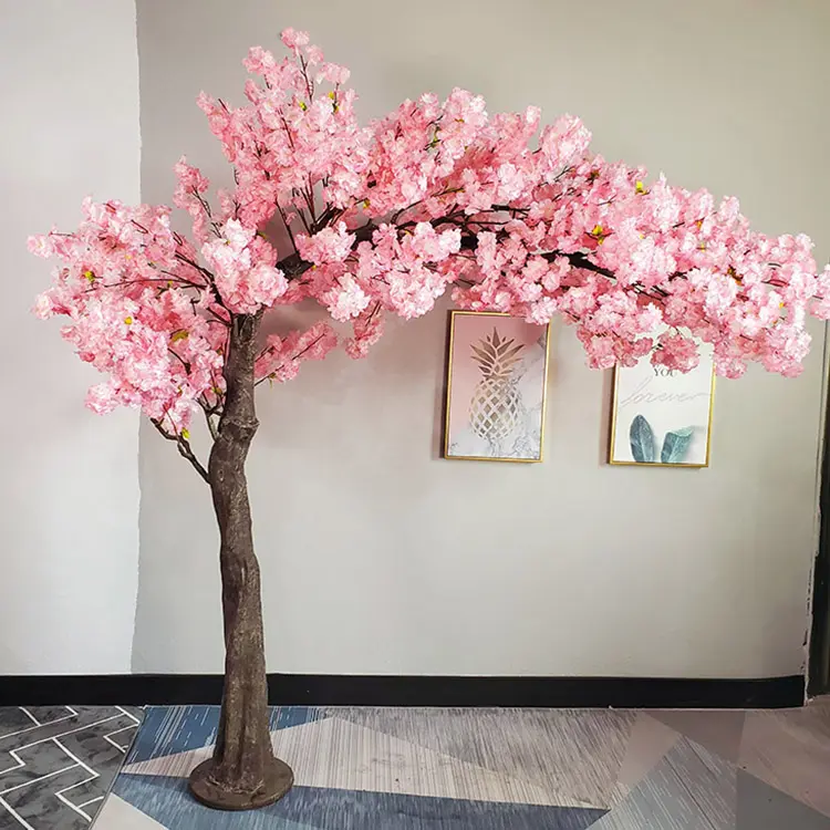Árvore de flores para casamento, 2.5m 250cm, decorativa, rosa, biônico, para árvore, arco de flores, artificial, cereja, árvores