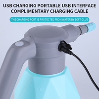 Pulvérisateur électrique pour plantes 2l Pulvérisateur de jardin 2L/0.5 gallons Vaporisateur automatique rechargeable pour plantes