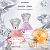 Parfum Eau de Toilette de Luxe Longue Durée Style Oriental pour Femme, Flacon en Verre, Fragrance Musc Jasmin Élégante