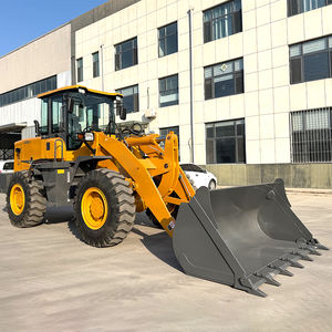 Полностью гидравлический колесный погрузчик 4x4 с высокой эффективностью и бесплатными запчастями для экспортного качества - Product Image 3