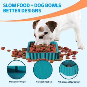 factory outlet Pet spill prevention dog bowl slow food licking pad outdoor dog bowl licking pad - Product Image 4