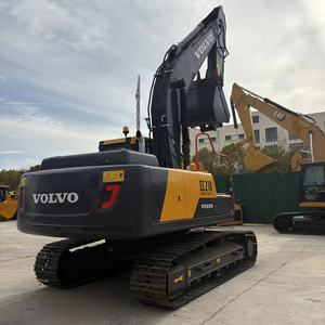 Excavatrice sur chenilles hydraulique Volvo EC210 de 21 tonnes, haute efficacité, avec moteur Yanmar, excellent état, prix réduit, vente - Product Image 1