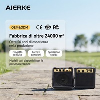 AIERKE Factory Direct MA-5/PG-05 Amplificateur de guitare acoustique électrique Portable Vintage Mini accessoire d'instruments de musique en fer