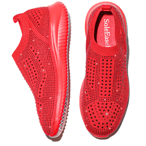 Zapatillas Deportivas Casuales para Mujer al por Mayor con Pedrería, Transpirables, Ligeras, Impermeables y Antideslizantes para Todas las Estaciones - Product Image 2