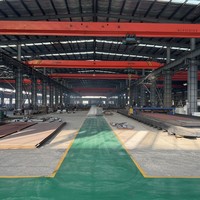 Atelier en acier préfabriqué pour la fabrication industrielle, structure métallique polyvalente, conception résistante au vent fort, garantie 1 an