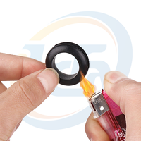 LongCheng, œillets en caoutchouc silicone, EPDM, NBR, NR, étanches, anti-poussière, de différentes formes et tailles, œillets fendus pour câbles, ISO9001