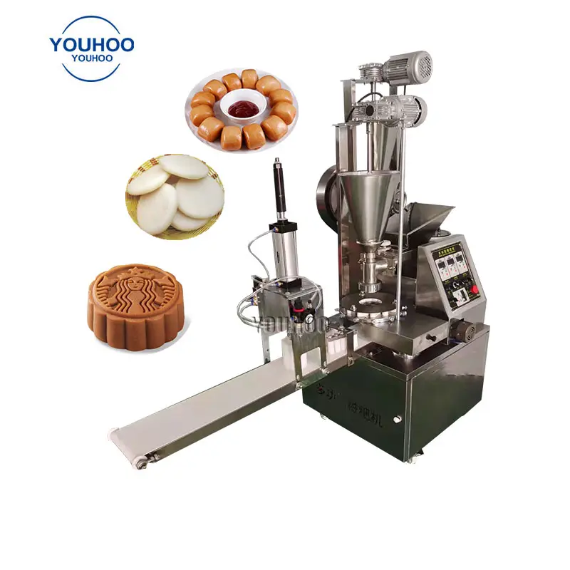 Kleine Chinese Kleefrijst Cake Machine Voor Maken Mooncake/Broodje Making Machine Automatische