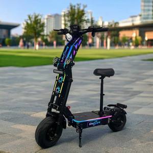Scooter Eléctrico para Adultos de Largo Alcance, 200KM 300KM, Llantas Gruesas de 13 y 14 Pulgadas, 72V 40-100Ah, Arranque NFC, 80-300KM de Autonomía, con EBS - Product Image 1