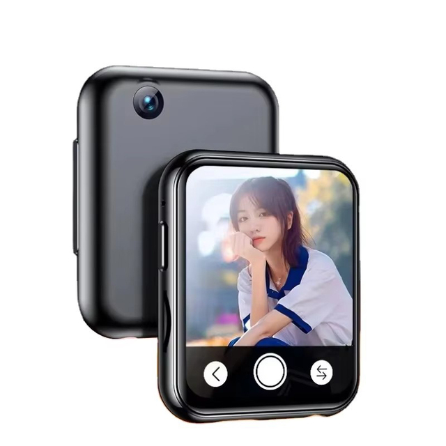 Support 720P Digital Camera Mini MP3 Player BT 5.4 Touch Screen HiFi Sound Multi Format Music Playback Lyrics Fynchronization