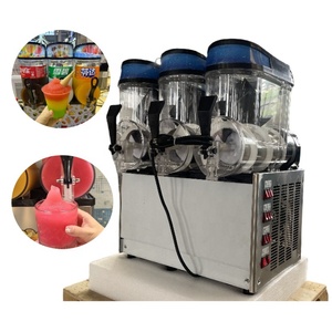 Bebida congelada Máquina de granizado de hielo Granita Sorbete Helado Gelato Batido Cóctel Slushy Juice Smoothie Margarita Máquina - Product Image 3