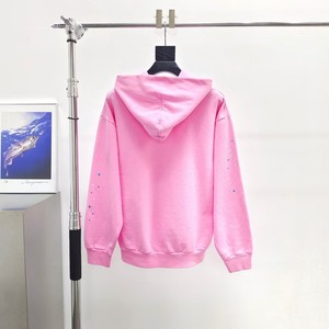 Felpa con Cappuccio 555 <span class=keywords><strong>Spider</strong></span> Web Puff Print - Pullover in Pile Pesante da Uomo Stile Streetwear - Product Image 5