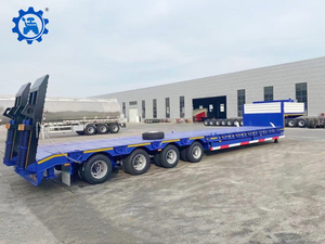 4 trục thấp giường Trailer 15m thấp giường xe tải Trailer thấp giường xe tải Trailer - Product Image 3