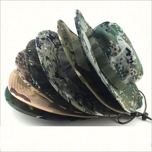 Sombrero de Pescador de Camuflaje Personalizado para Caza en la Selva, Sombrero de Ala Ancha para Hombre - Product Image 1