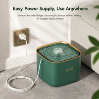 Fontaine à eau automatique pour chat en promotion – Distributeur d'eau intelligent de luxe, sûr et rechargeable avec filtre et pompe pour animaux de compagnie