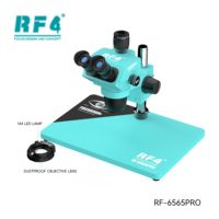 Kit de microscope professionnel RF4 avec caméra HD, système de diagnostic thermique pour cartes PCB, pour la formation en réparation de téléphones mobiles