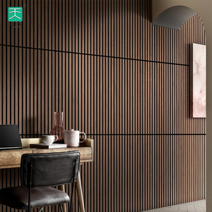 TianGe-listones de madera de roble para pared, tablero insonorizado texturizado, <span class=keywords><strong>comprar</strong></span> paneles acústicos para revendedor - Product Image 2