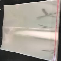 Sacs en plastique OPP transparents refermables avec impression de logo personnalisée, matériaux recyclés pour l'emballage des chaussures et des chaussettes