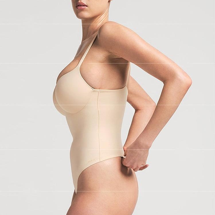 Built-in Bra Waist Trainer (LJT210701): waistband, closure and adjustment-point detail