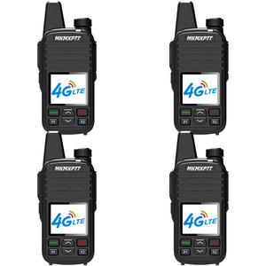 Mkmxptt zello 4gpoc mạng phát thanh 5000km toàn cầu Walkie Talkie với thẻ Sim Long Range Mạng công cộng hai cách phát thanh vô tuyến di động - Product Image 1
