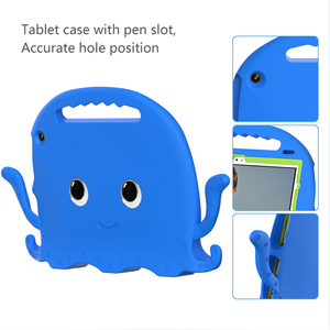 Pour <span class=keywords><strong>Amazon</strong></span> Kindle Fire HD 10 2021 étui étanche pour enfants poignée en mousse EVA souple housse de <span class=keywords><strong>tablette</strong></span> robuste avec bandoulière protecteur d'écran - Product Image 2