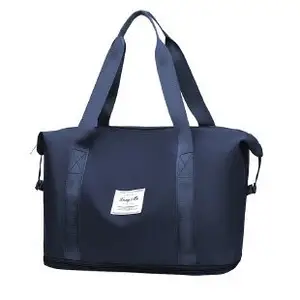 Складные дорожные сумки большой емкости с логотипом на заказ, водонепроницаемая Спортивная дорожная сумка для спортзала