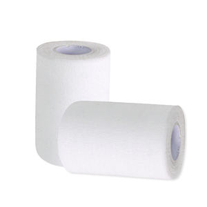 لوازم طبية للعناية بالجروح بتصميم خاص مع رباط لطبقة جانبية قابلة للتنفس رباط ذاتي اللصق بلون أبيض كريب من مادة pbt - Product Image 4