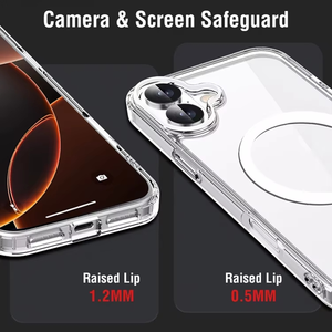 Funda Magnética Transparente de TPU y Acrílico al por Mayor con Cubierta Trasera Clara para iPhone 16 Plus 15 14 Pro Max 13 12 <span class=keywords><strong>Mini</strong></span> 11 XS XR 7 8 - Product Image 4