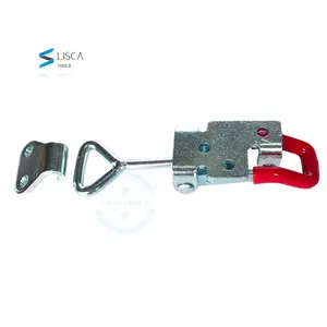 Braçadeira galvanizada de solta rápida, grampo de GH-4002 kg, capacidade de suporte, trinco de ferro, braçadeiras tipo mão, ferramentas de marcenaria, 220