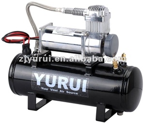 Compresseur de suspension pneumatique portable 12V 480c avec réservoir pour compresseur d'air 444c pour klaxon - Product Image 3
