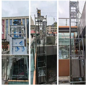 Dumbwaiter 3m 4m 6m 2/3/4 Lantai, Kontrol Jarak Jauh, Kapasitas 70kg, Rel Pandu 3-9m, Motor Traksi, Lift Pallet - Product Image 6