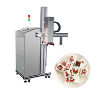 Foodart Printer Inkjet Otomatis Satu Warna Baru dengan Kepala Cetak Ricoh Kecepatan Tinggi Desain Flatbed 1200dpi Tinta Makanan Kelas Makanan 1