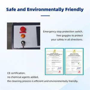 เครื่องทำความสะอาดเลเซอร์ชีพจรแบบมือถือขนาด300วัตต์ช่วยขจัดสีสนิมจากไม้โลหะ - Product Image 2