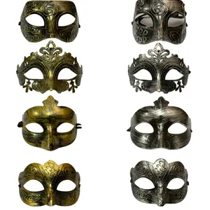 Promo Party Halloween mitologico festivo Club Pub Crawl antico Masquerade maschio femmina in plastica nera maschere per gli occhi