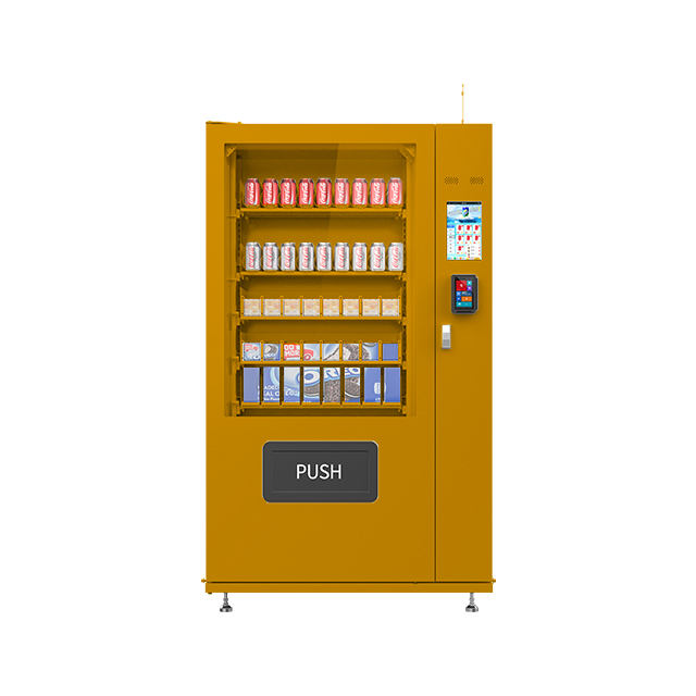 Factory direct selling Hot Selling Snack and Drink Vending Machine with Coin and Credit Card Payment Options  with CE