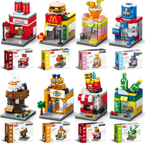 <strong>Lele</strong> Brothers Compatible Building <strong>Blocks</strong> Ornaments Animals Nature Theme 40-Piece Educational Assembly Mechanism Other Material - Product Image 1