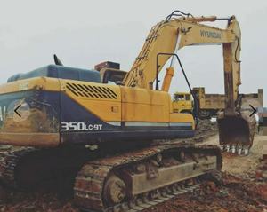 Excavatrice sur chenilles lourde d'occasion originale Hyundaii 35 tonnes Moteur 110KW Travail de creusement efficace Komatsu/ Compatible pour rapport - Product Image 5