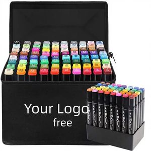 Marcadores de Doble Punta para Arte, Pintura con Alcohol, Dibujo, 80 Colores, Set de Dibujo, Colores Vibrantes, para Niños y Adultos - Product Image 4