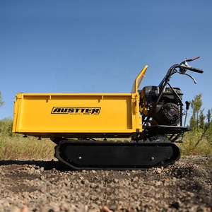 AUSTTER 500KG piste en caoutchouc automotrice Mini transporteur Dumper puissance hydraulique <span class=keywords><strong>brouette</strong></span> chenillée Mini Dumper - Product Image 3